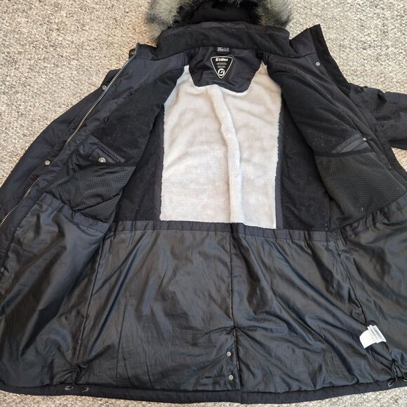 Killtec Womens Sz 18 Parka Sherpa lined Waterproof 8mm Breathable Faux Fur Hood - Picture 6 of 16